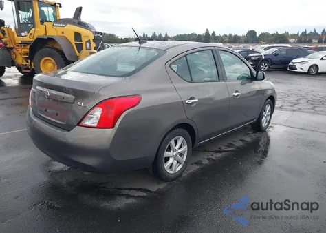 2012 Nissan Versa 1.6 Sl z USA, uszkodzony, nr VIN 3N1CN7AP7CL844808